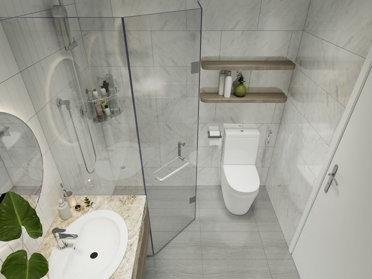 Đánh giá nhà tắm xuống cấp