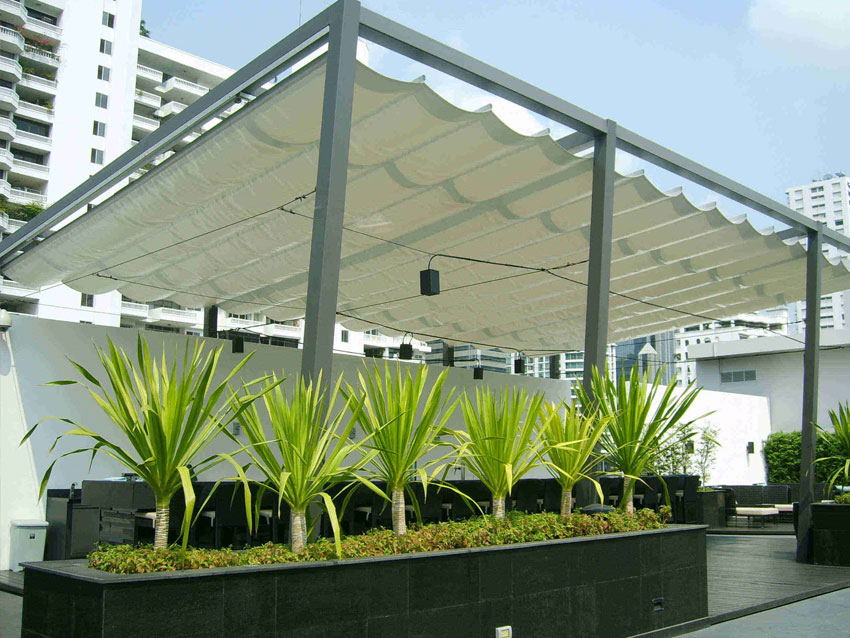 Gia cố mái che