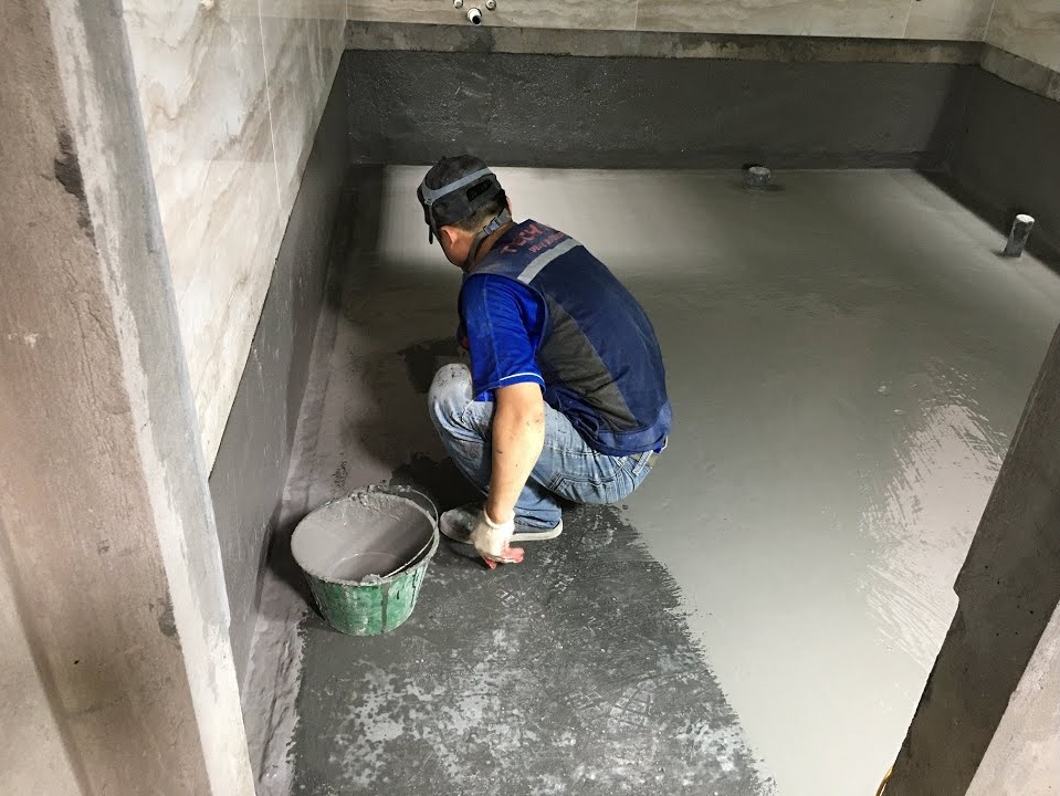 Kiểm tra chống thấm nhà tắm