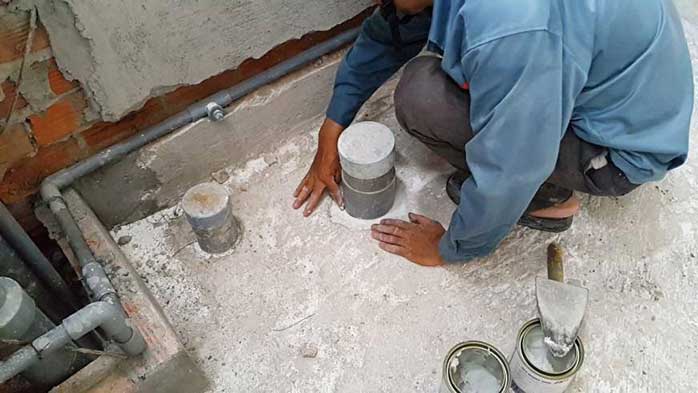 Kiểm tra chống thấm nhà tắm
