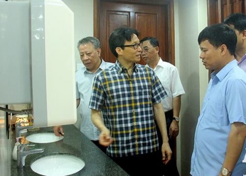 Kiểm tra hệ thống nhà tắm