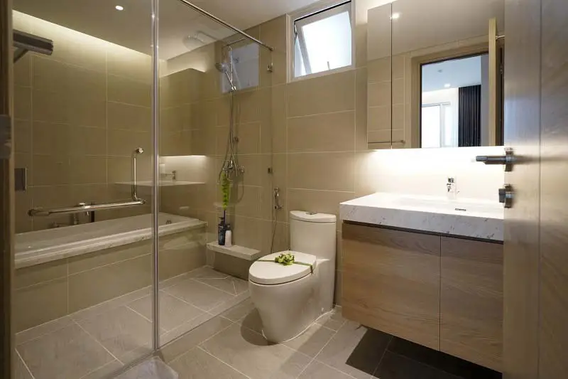 Kiểm tra hiện trạng nhà tắm căn hộ