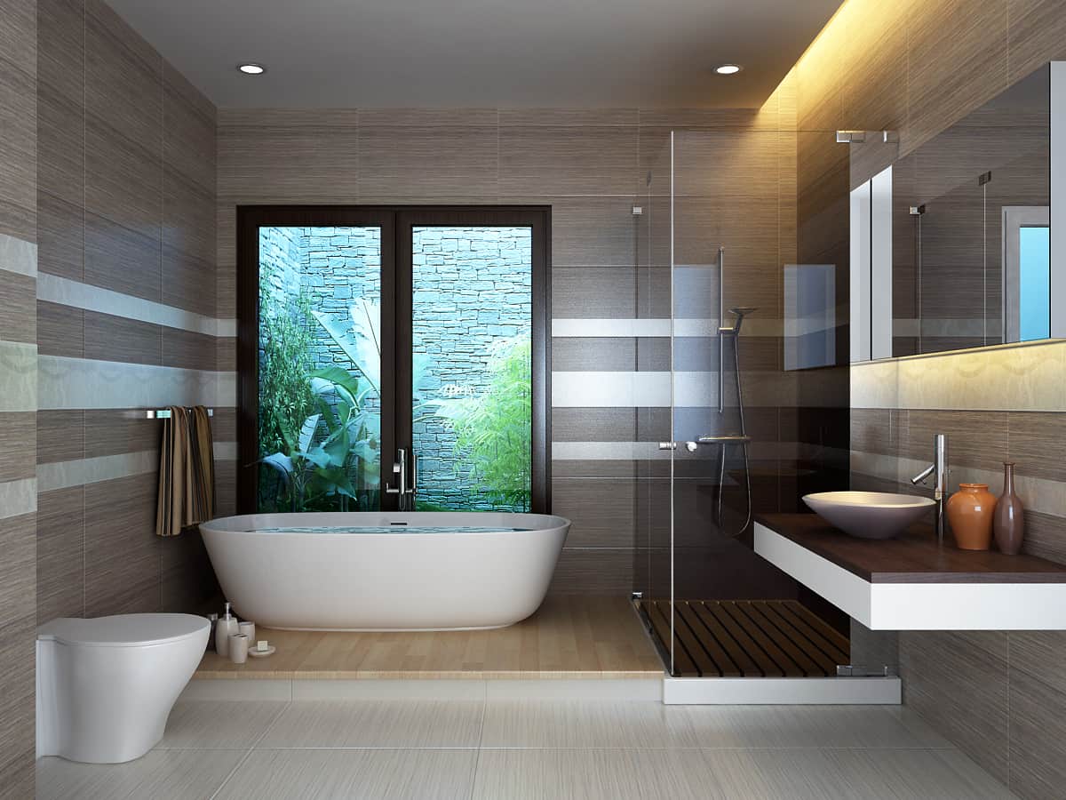 Lắp đèn nhà tắm
