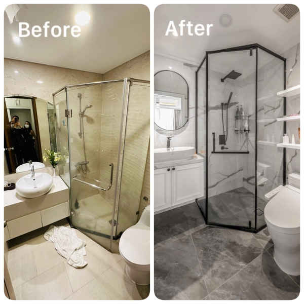 Sửa WC nhà phố cũ