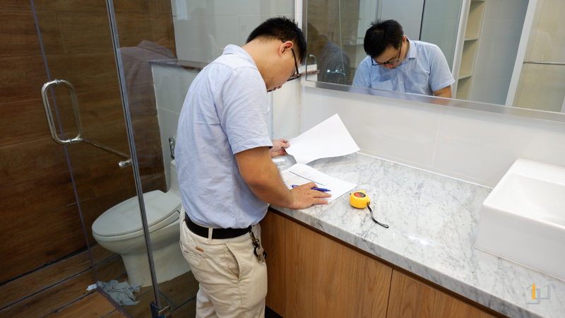 Thi công nhà tắm nhà phố trọn gói