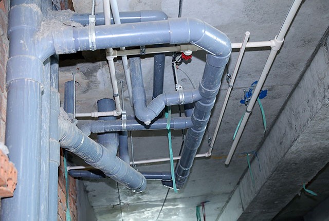 Thi công nước tại nhà căn hộ