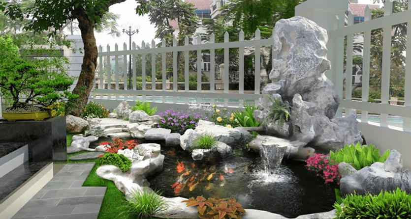 Thi công tiểu cảnh