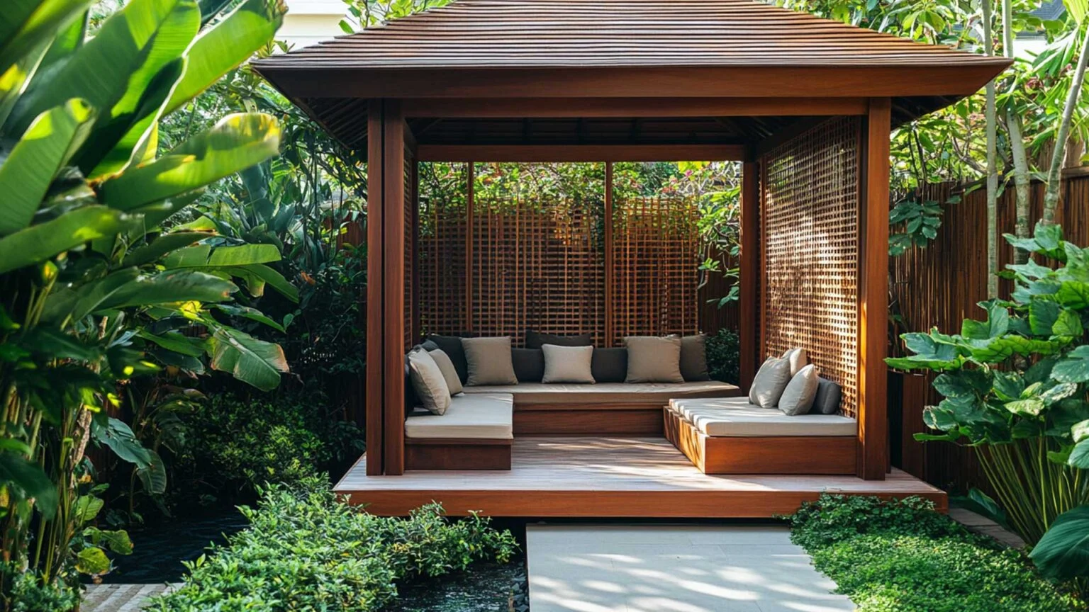 Tư vấn chòi sân vườn