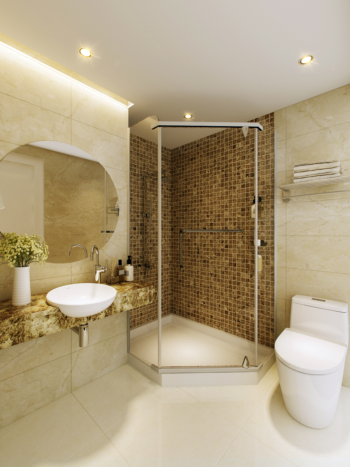 Tư vấn thiết kế nhà tắm căn hộ