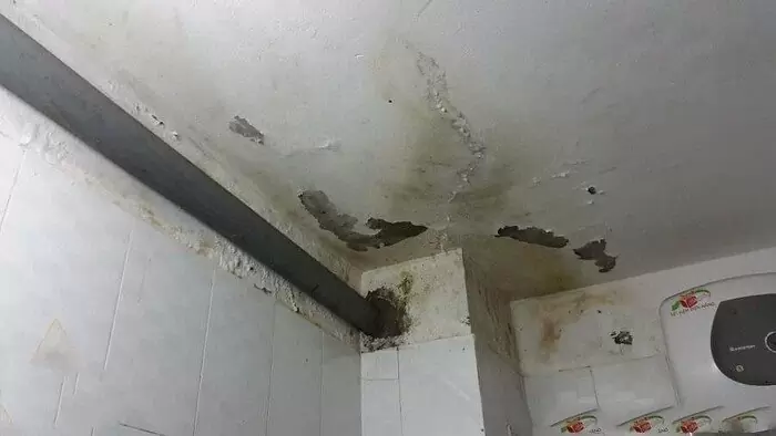 Xử lý thấm từ trên xuống nhà phố