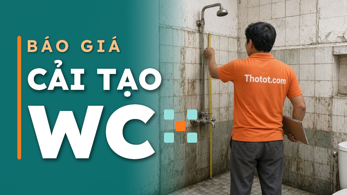 Báo giá cải tạo nhà vệ sinh: Các khoản chi phí cần tính