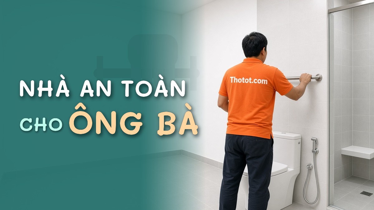Cải tạo nhà cho người lớn tuổi: Những hạng mục nên ưu tiên