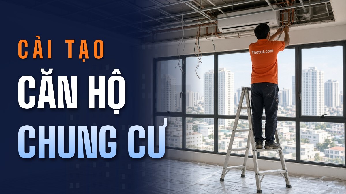 Thi công cải tạo căn hộ chung cư: Các công việc cần phối hợp