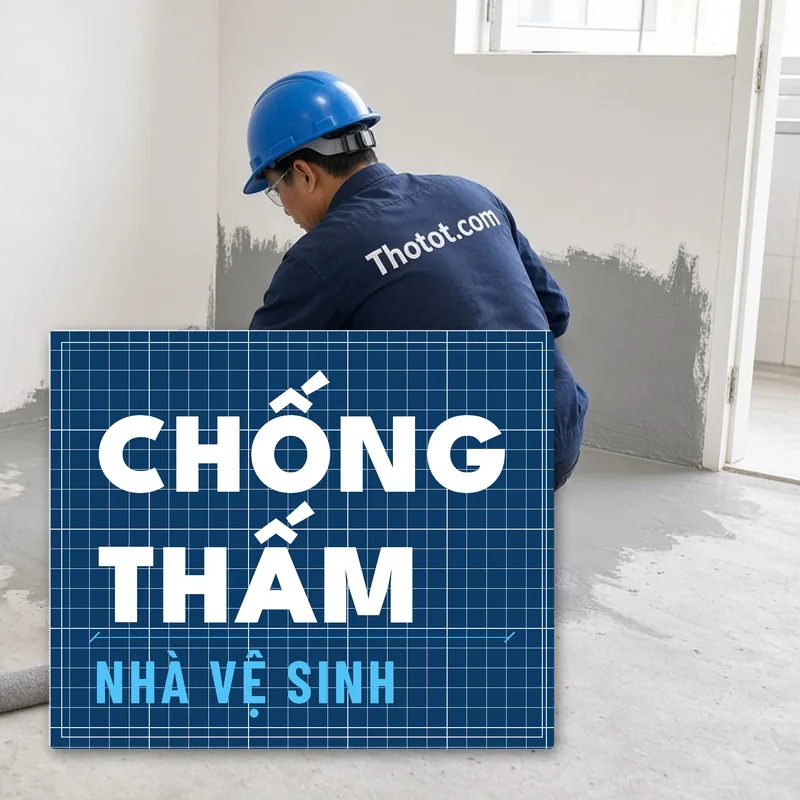 Chống thấm nhà vệ sinh văn phòng