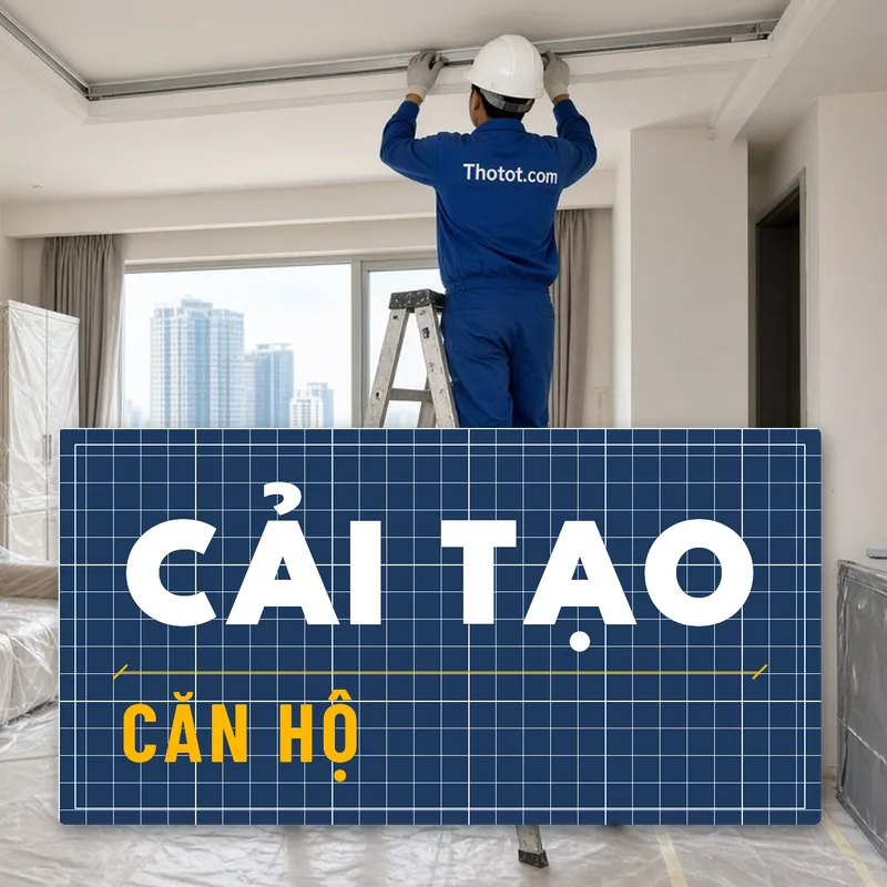 Cải tạo tổng thể căn hộ chung cư