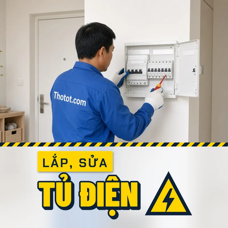 Lắp, sửa tủ điện căn hộ chung cư