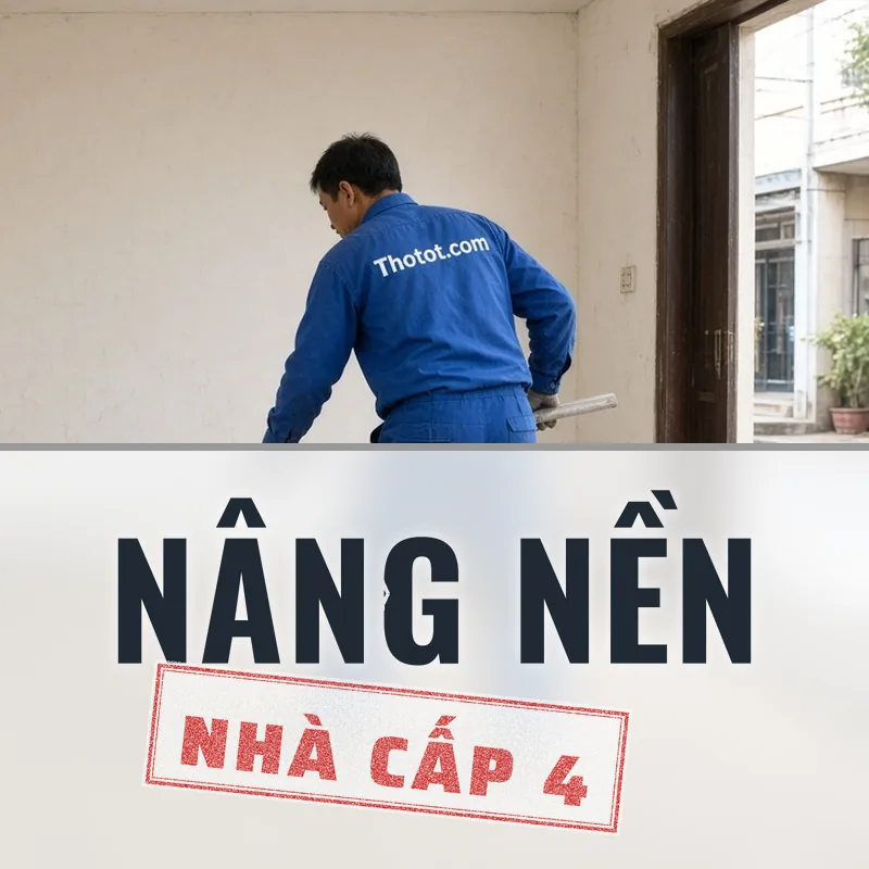 Nâng nền nhà cấp 4