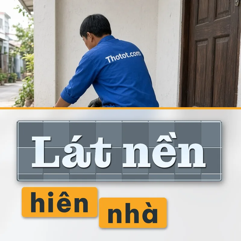 Lát nền hiên nhà cấp 4