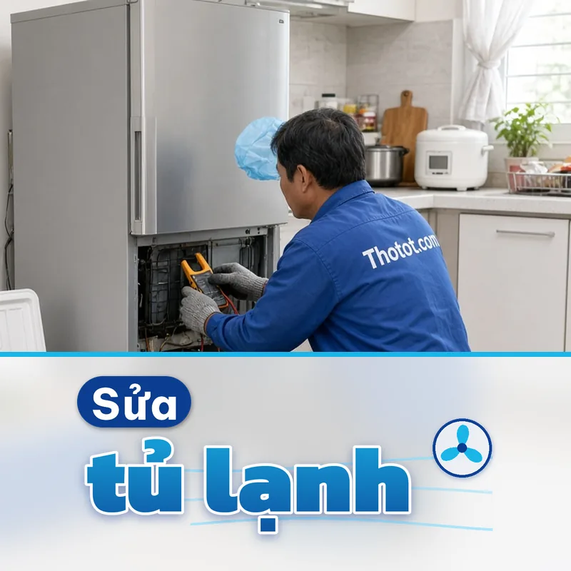 Sửa tủ lạnh không lạnh, kém lạnh