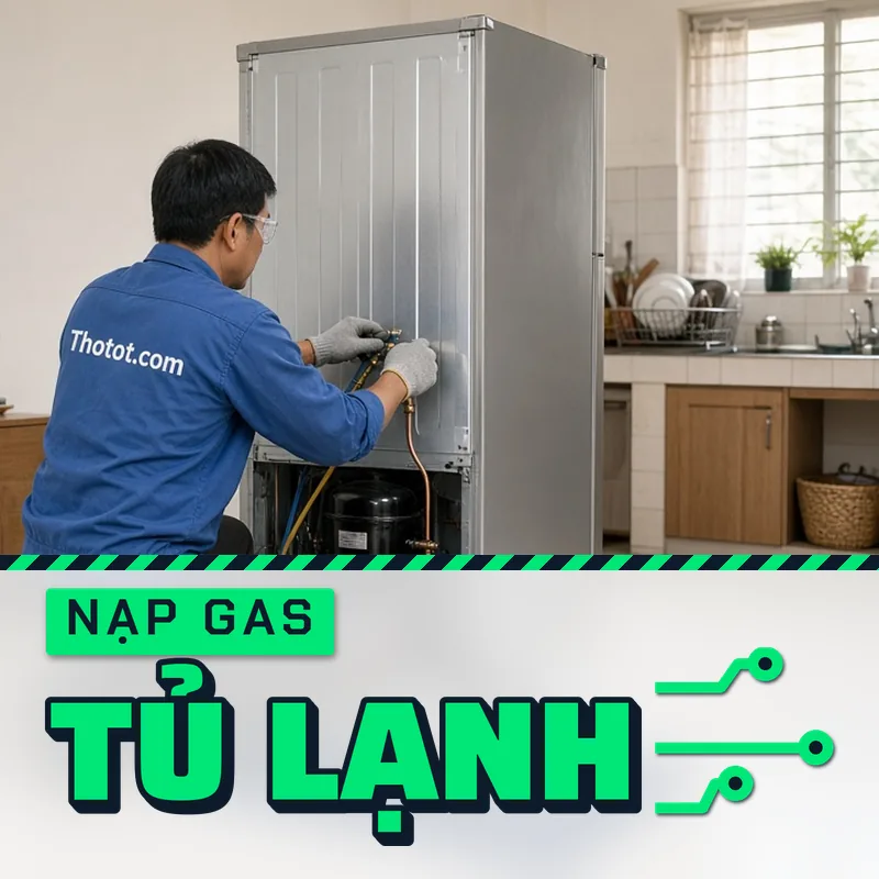 Nạp gas tủ lạnh