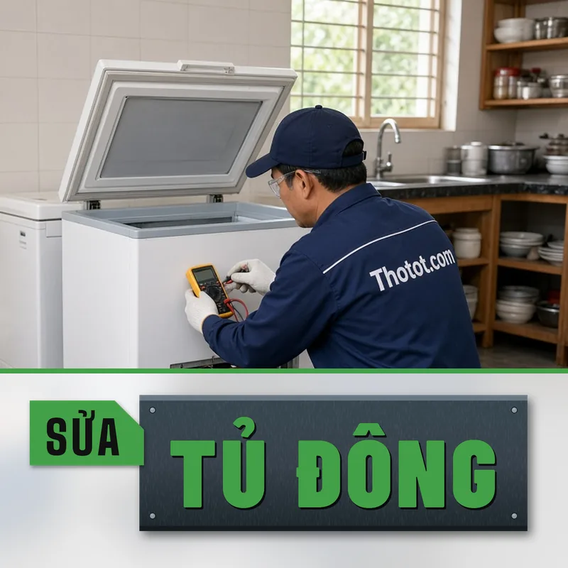 Sửa tủ đông không đông, kém đông