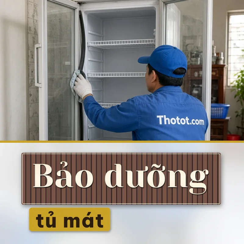 Vệ sinh, bảo dưỡng tủ mát