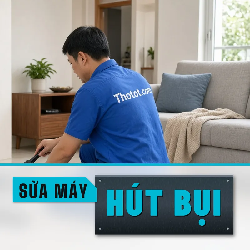 Sửa máy hút bụi hút yếu, không chạy