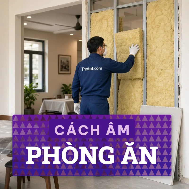 Cách âm phòng ăn riêng nhà hàng