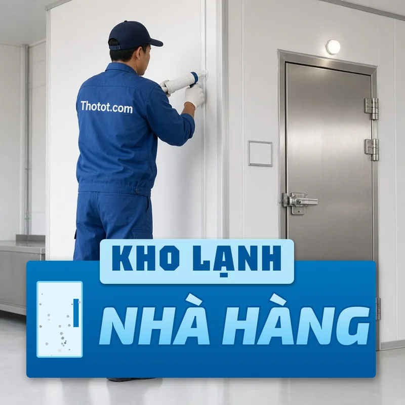 Lắp, sửa kho lạnh nhà hàng