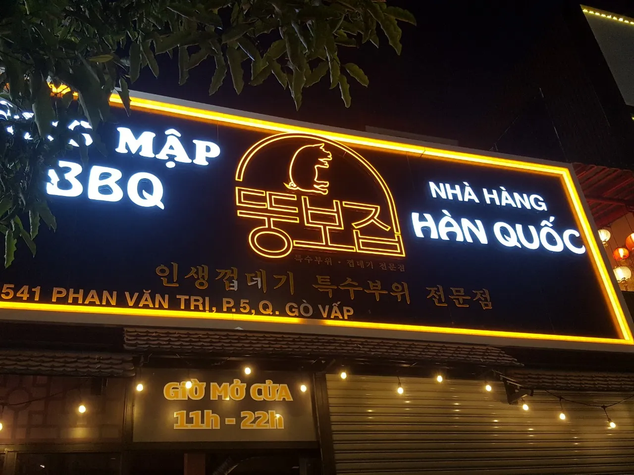Bảng hiệu đèn led