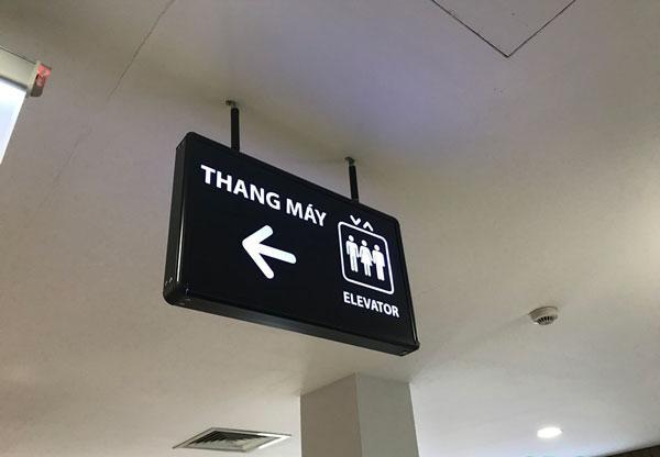 Biển chỉ dẫn trong nhà