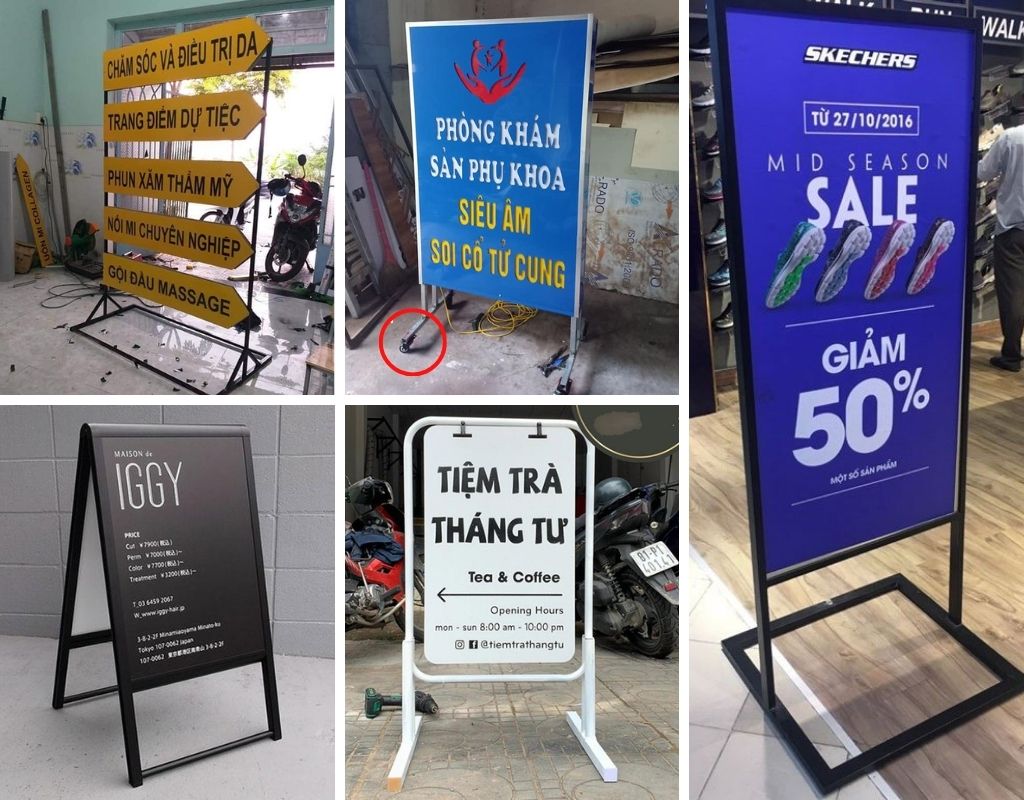Biển ngoài trời giá rẻ