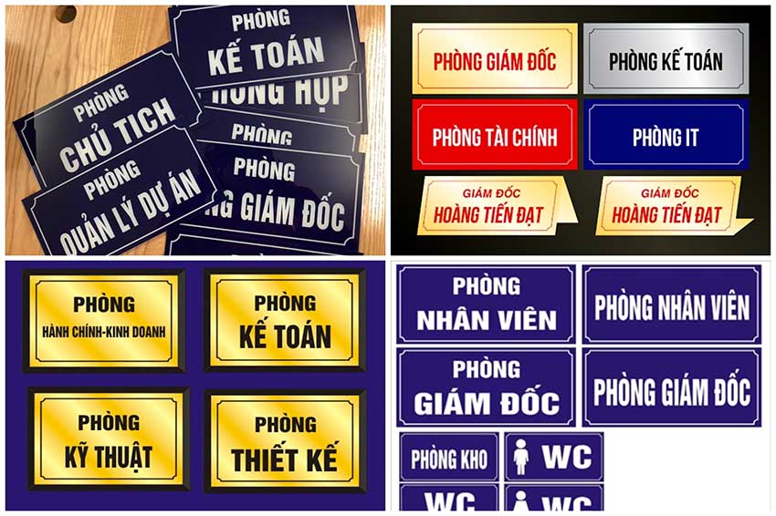 Biển văn phòng