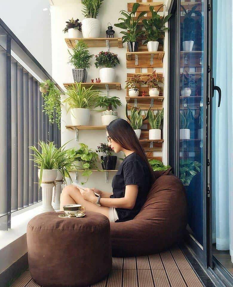 Cải tạo ban công để ở