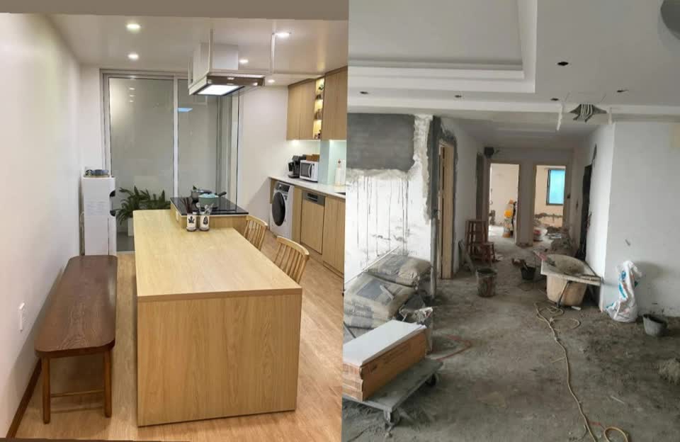 Cải tạo nội thất cũ căn hộ