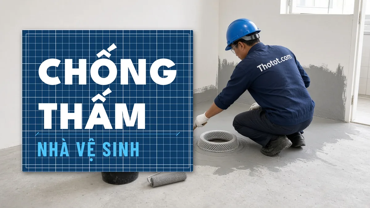 Chống thấm nhà vệ sinh văn phòng
