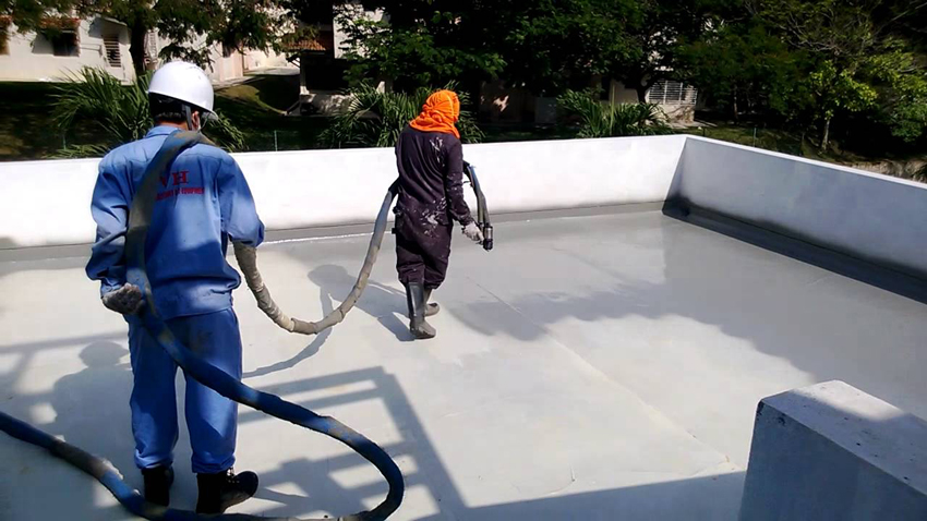 Chống thấm xi măng ban công