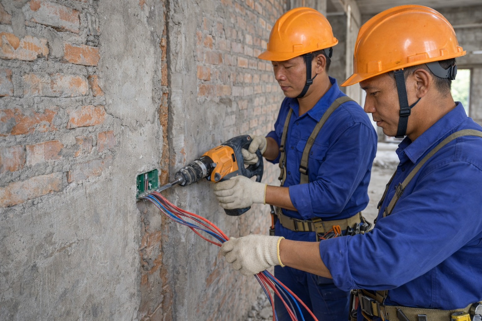 Đi Dây Điện Âm Tường Đúng Kỹ Thuật | Thotot.com