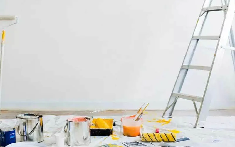 Đo diện tích sơn cửa hàng