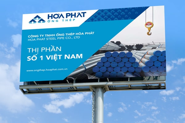 Đo kích thước biển ngoài trời