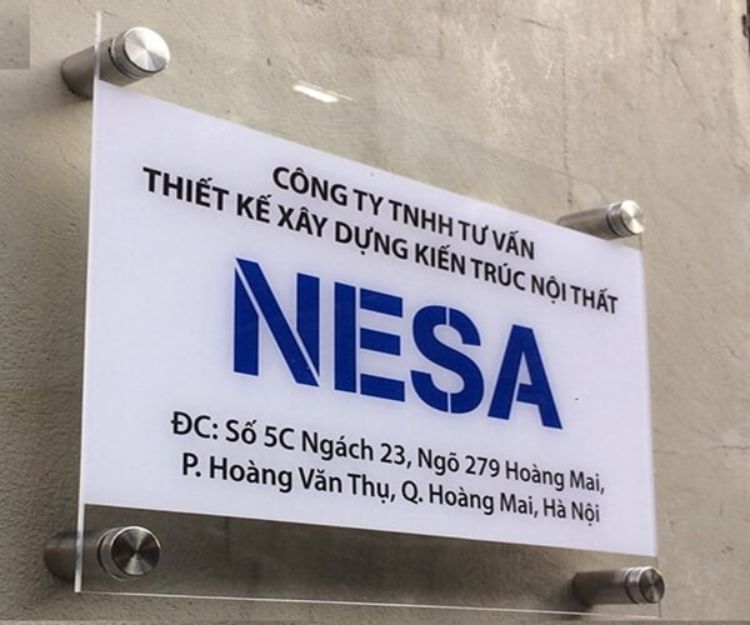 Đo kích thước biển treo