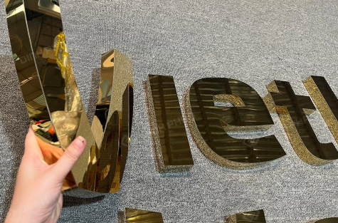Gia cố chữ nổi