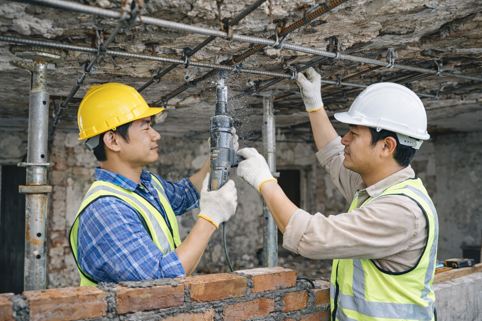 Gia cố kết cấu công trình