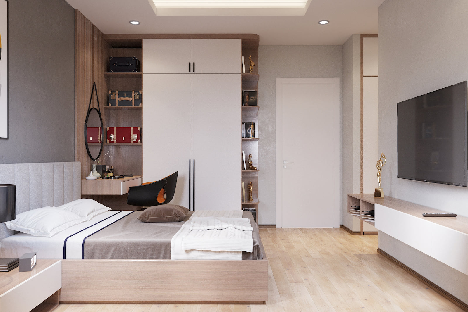 Khảo sát phòng ngủ căn hộ chung cư