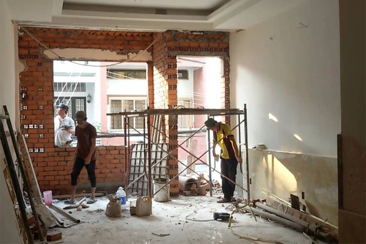 Khảo sát sửa chữa nhà vườn