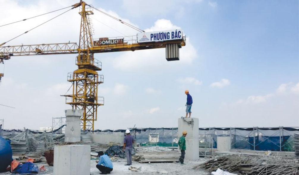 Kiểm tra kết cấu nền gắn logo