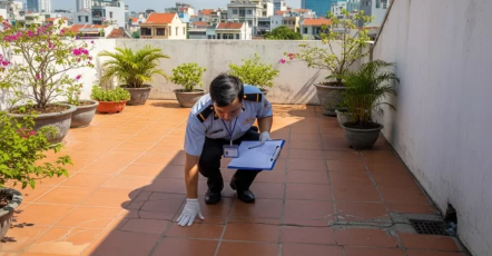 Kiểm tra sân thượng