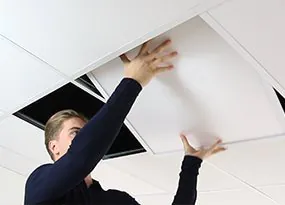 Lắp Đặt Đèn LED Panel | Thi Công Đèn Chiếu Sáng