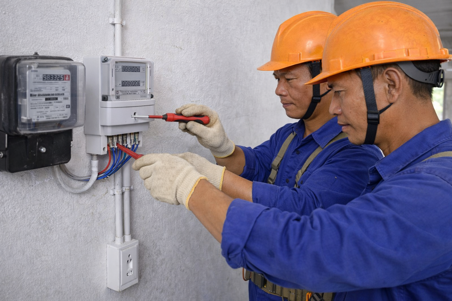 Lắp Đặt Đồng Hồ Điện Đúng Kỹ Thuật | Thotot.com