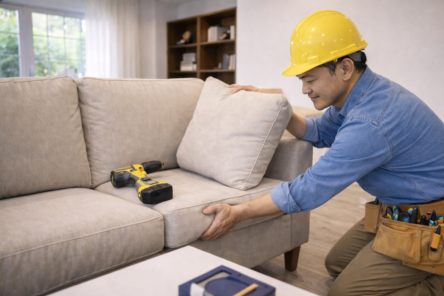 Lắp đặt nội thất phòng khách